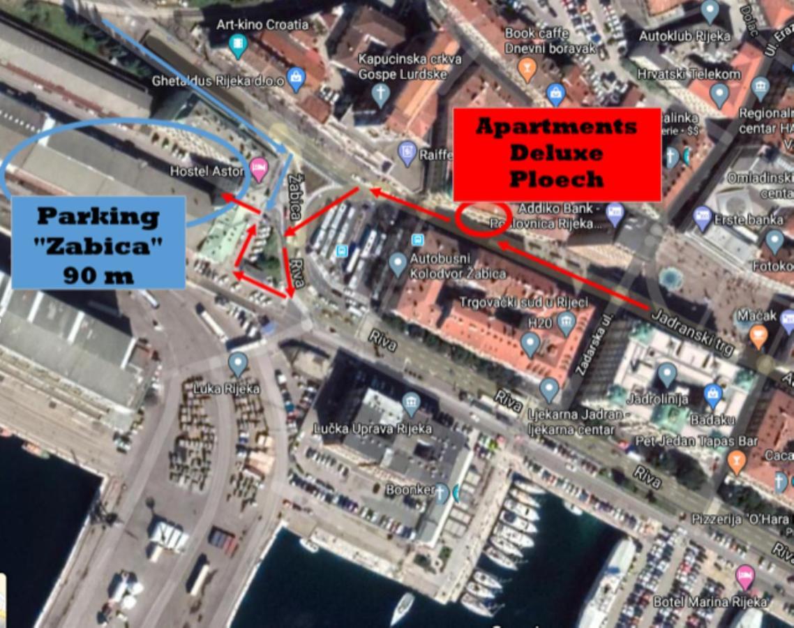 Hotel Deluxe Ploech Rijeka Zewnętrze zdjęcie